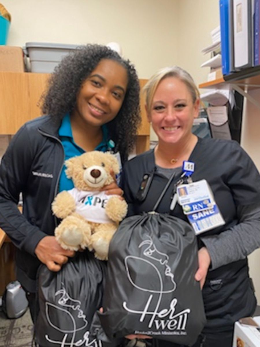 Candice Reyes and Melva