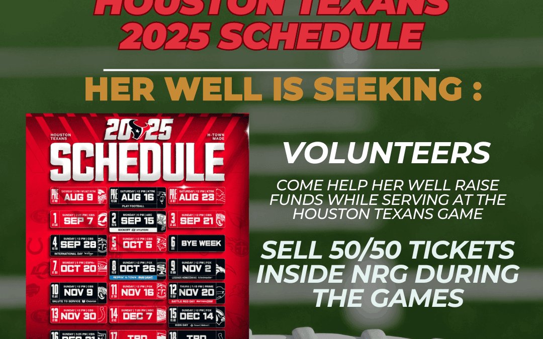 Houston Texans Football Volunteers