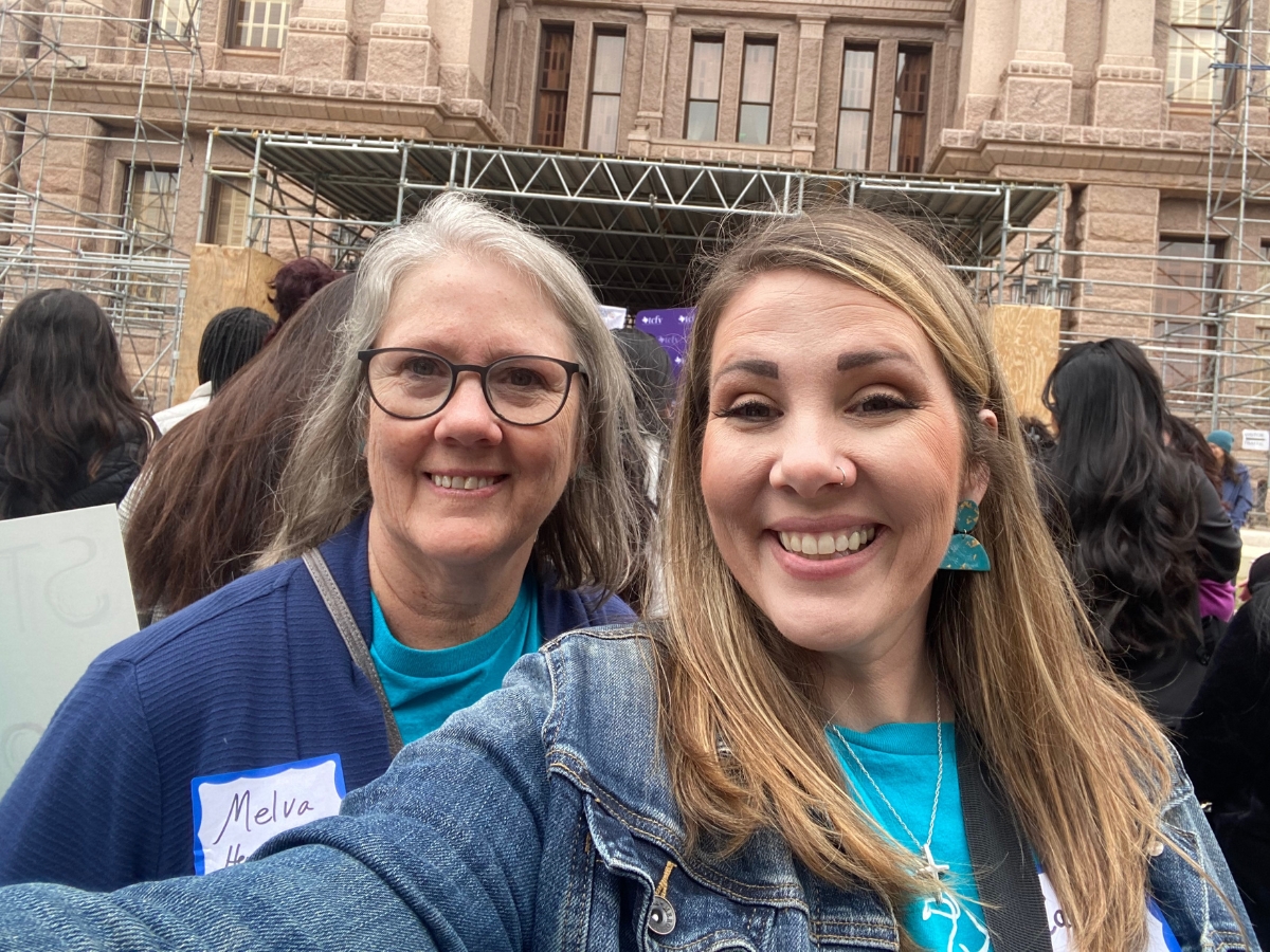 Candice Reyes and Melva